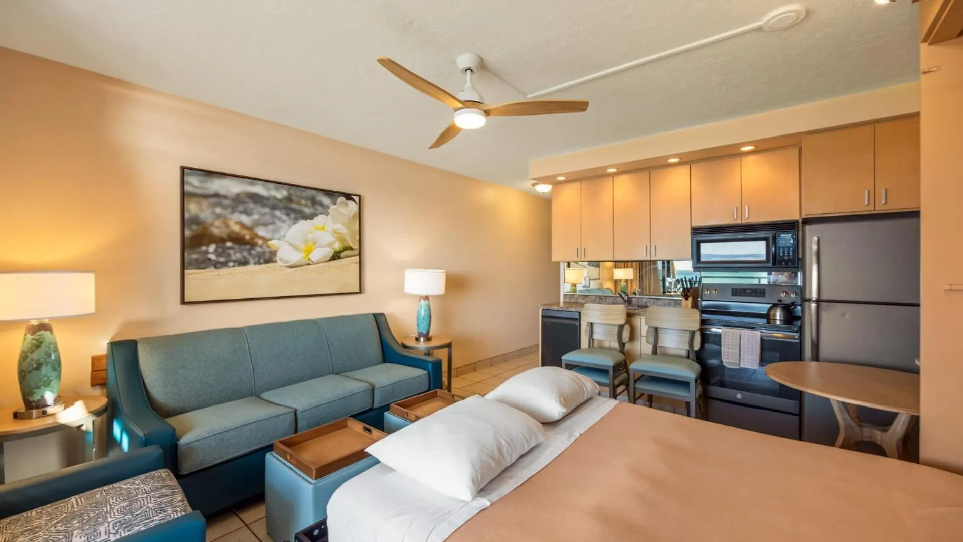Kuleana Club #615 Oceanfront - 1 Bedroom & 1 Bathroom - Gated 2Nd Fl Kahana 0*,