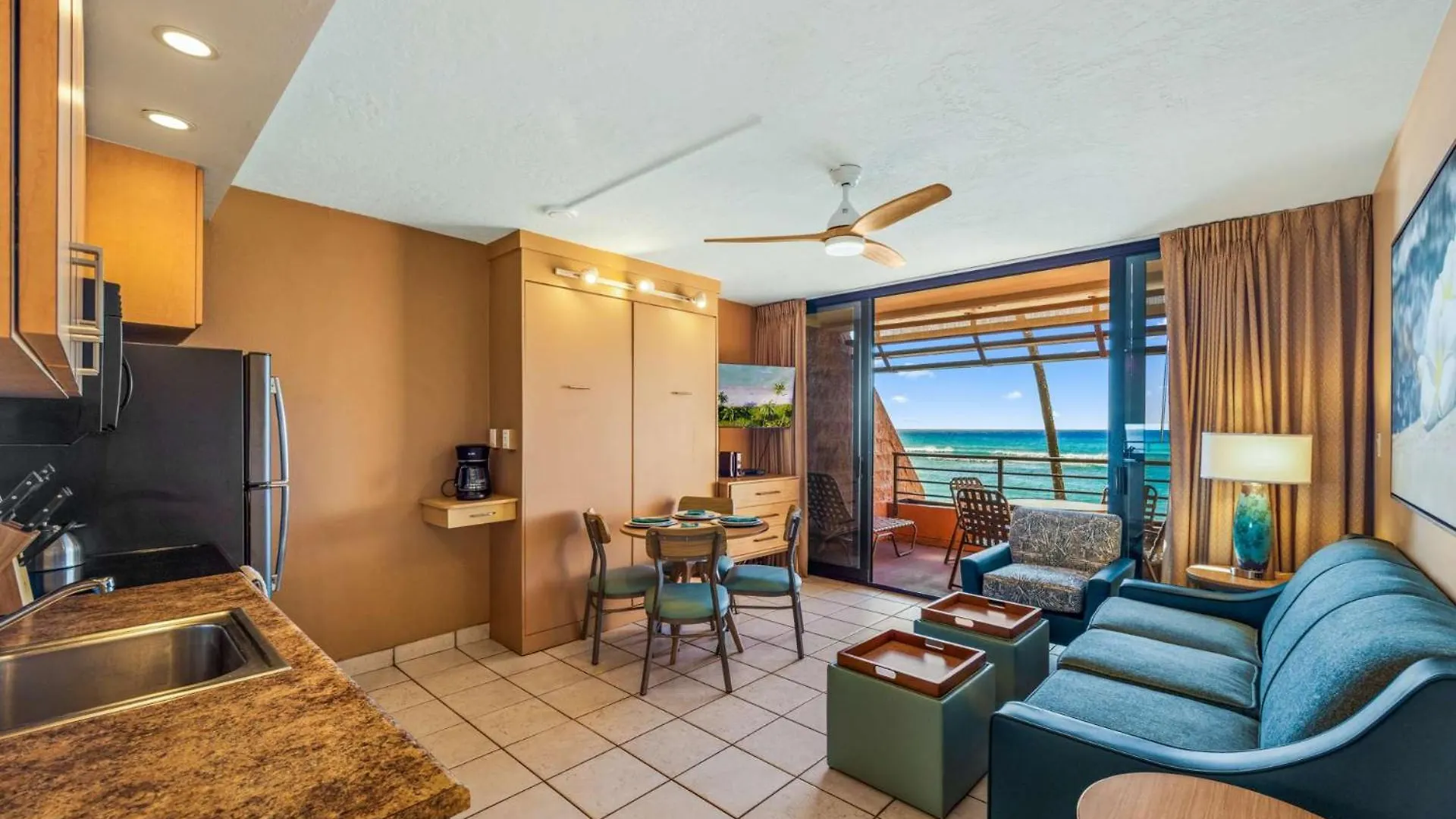 Kuleana Club #615 Oceanfront - 1 Bedroom & 1 Bathroom - Gated 2Nd Fl Kahana 0*,  United States