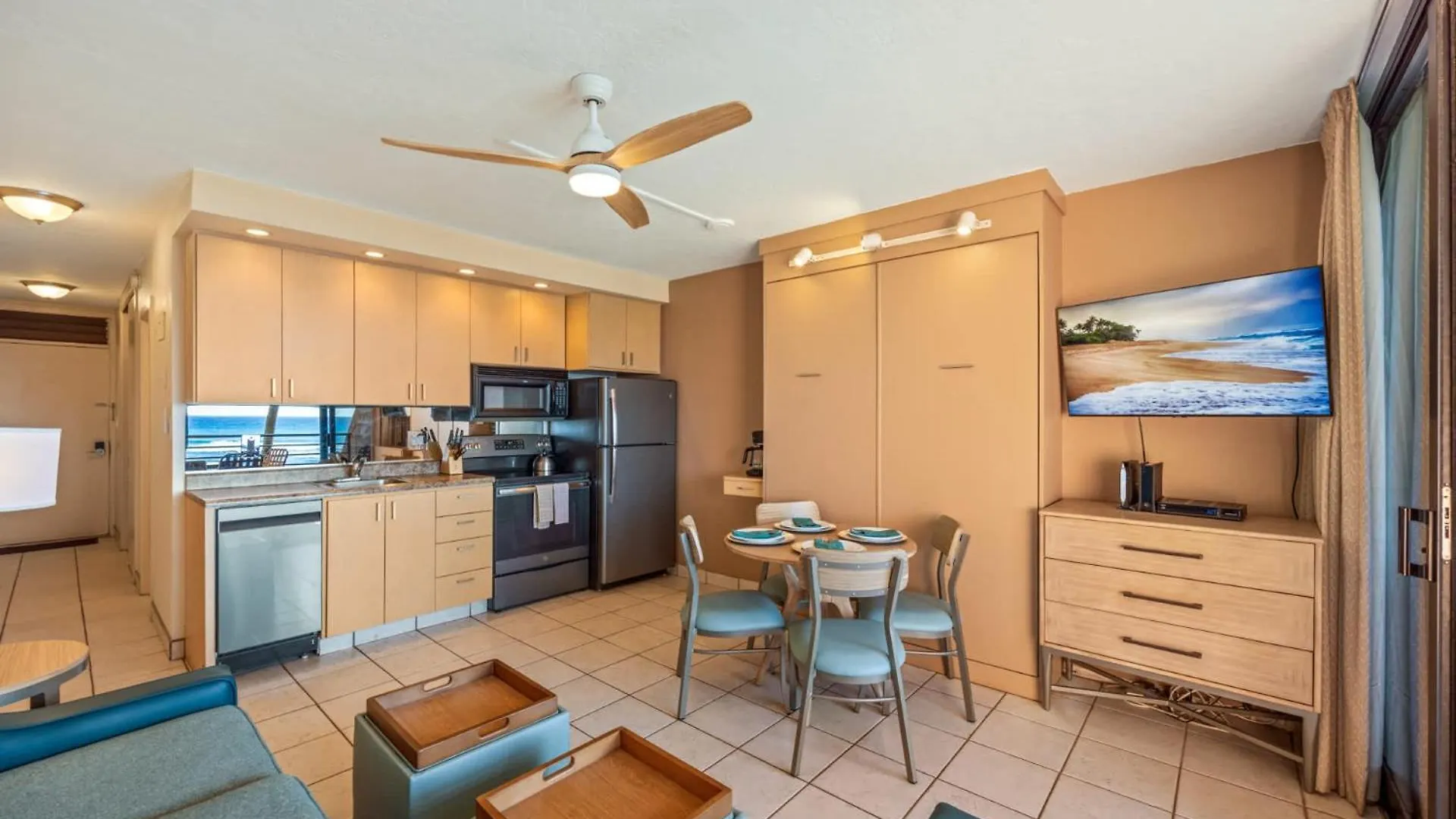 Kuleana Club #615 Oceanfront - 1 Bedroom & 1 Bathroom - Gated 2Nd Fl Kahana Holiday home